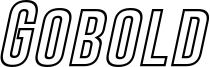 Gobold Hollow Bold Italic.otf