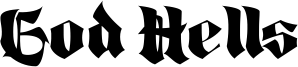 God Hells Font