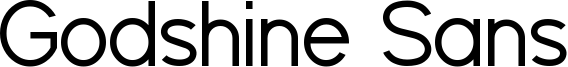 Godshine Sans Font