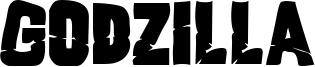 Godzilla Font