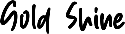 Gold Shine Font