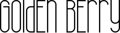 Golden Berry Font