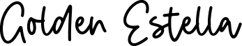 Golden Estella Font