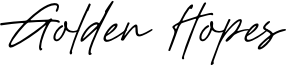 Golden Hopes Font