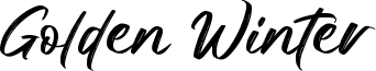 Golden Winter Font