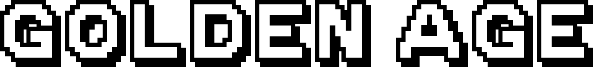 Golden Age Font