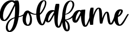 Goldfame Font
