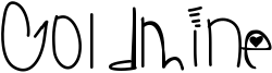 Goldmine Font