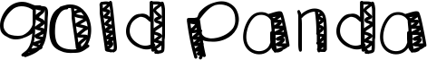 Gold Panda Font