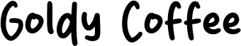 Goldy Coffee Font
