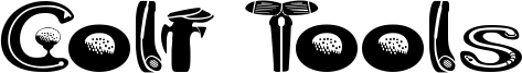 Golf Tools Font