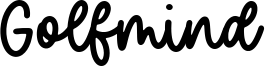 Golfmind Font