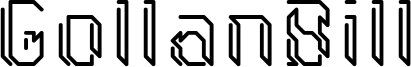 GollanBill Font