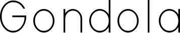 Gondola Font