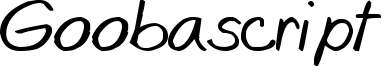 Goobascript.ttf
