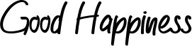 Good Happiness Font