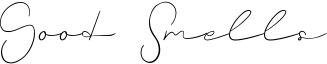 Good Smells Font