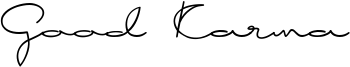 Good Karma Font