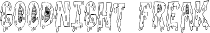 Goodnight Freak Font