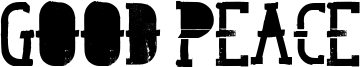 Good Peace Font