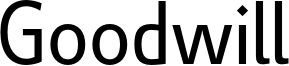 Goodwill Font