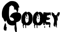 Gooey Font