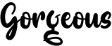 Gorgeous Font