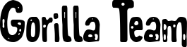 Gorilla Team Font