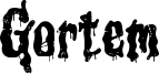 Gortem Font