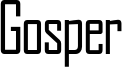 Gosper.otf