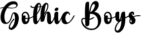 Gothic Boys Font