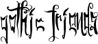 Gothic Friends Font