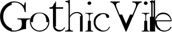 GothicVille Font