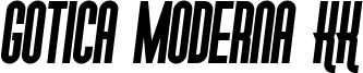 Gotica Moderna KK Italic v1.1.ttf