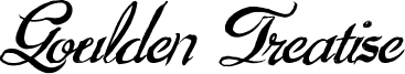 Goulden Treatise Font