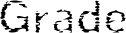 Grade Font