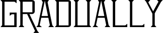 Gradually Font