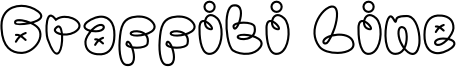 Graffiti Line Font