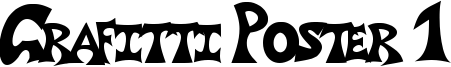 Grafitti Poster 1 Font