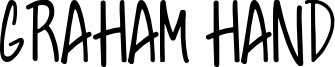 Graham Hand Font