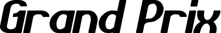 GRAND PRIX BOLD ITALIC.ttf
