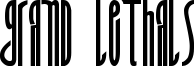 Grand Lethals Font