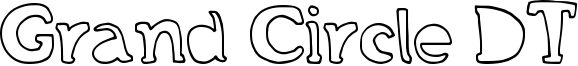 Grand Circle DT Font