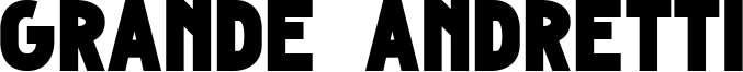 Grande Andretti bold v1.0 _ limited charset.ttf