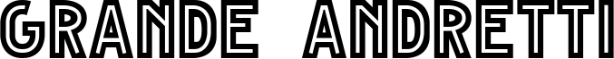 Grande Andretti Font