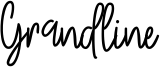 Grandline Font