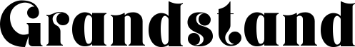 Grandstand Font