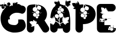Grape Font