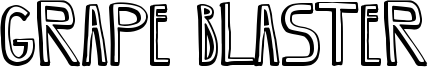 Grape Blaster Font
