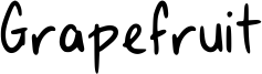 Grapefruit Font
